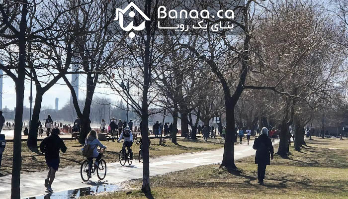 خیلی از مردم تورنتو آخر هفته در پارک‌ها بودند؛ ۷۵۰ تا ۵ هزار دلار جریمه در انتظار متخلفان
